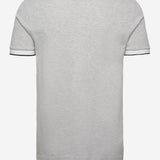 Polo in piqué di cotone con logo 50469055 046 HUGO BOSS 