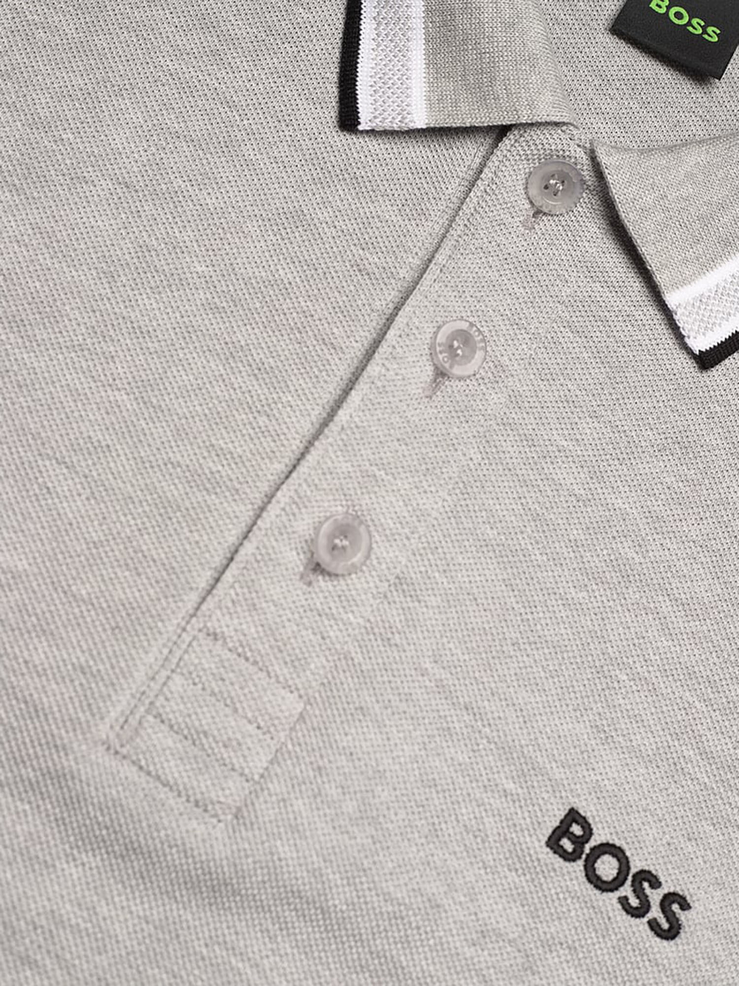 Polo in piqué di cotone con logo 50469055 046 HUGO BOSS 