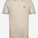 Polo in piqué di cotone con logo 50469055 276 HUGO BOSS 