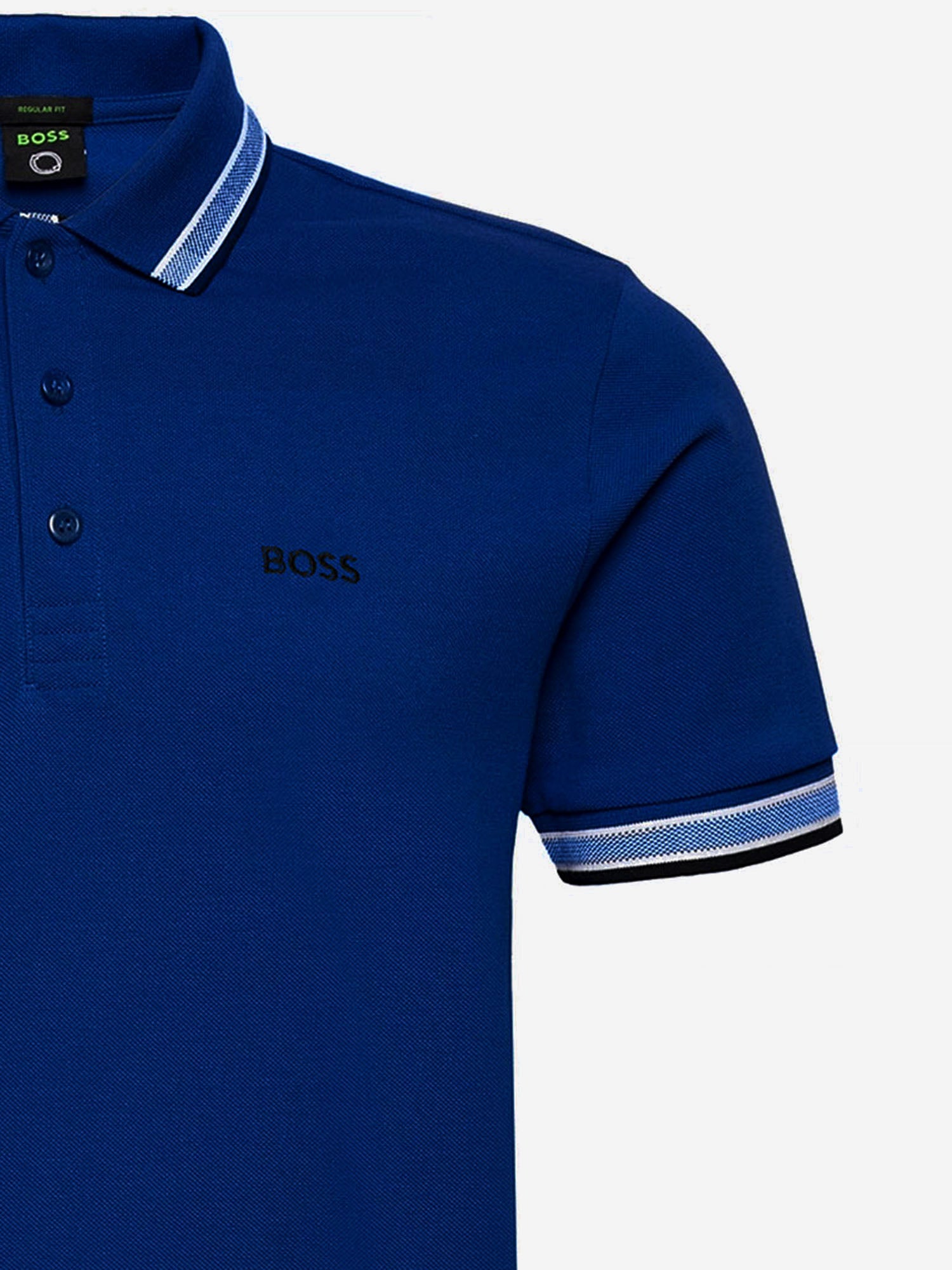 Polo in piqué di cotone con logo 50469055 419 HUGO BOSS 