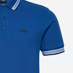 Polo in piqué di cotone con logo 50469055 429 HUGO BOSS 