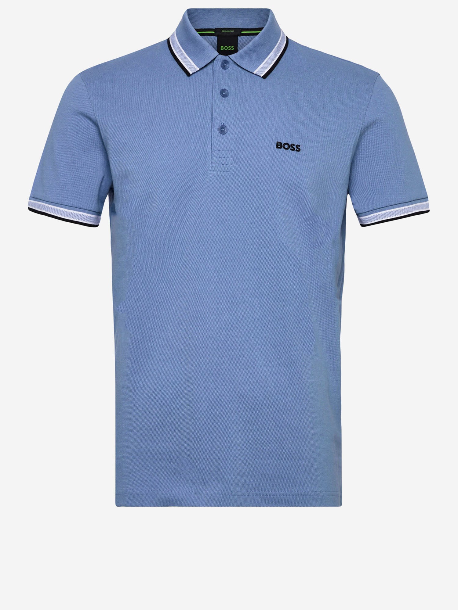 Polo in piqué di cotone con logo 50469055 462 HUGO BOSS 