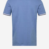 Polo in piqué di cotone con logo 50469055 462 HUGO BOSS 