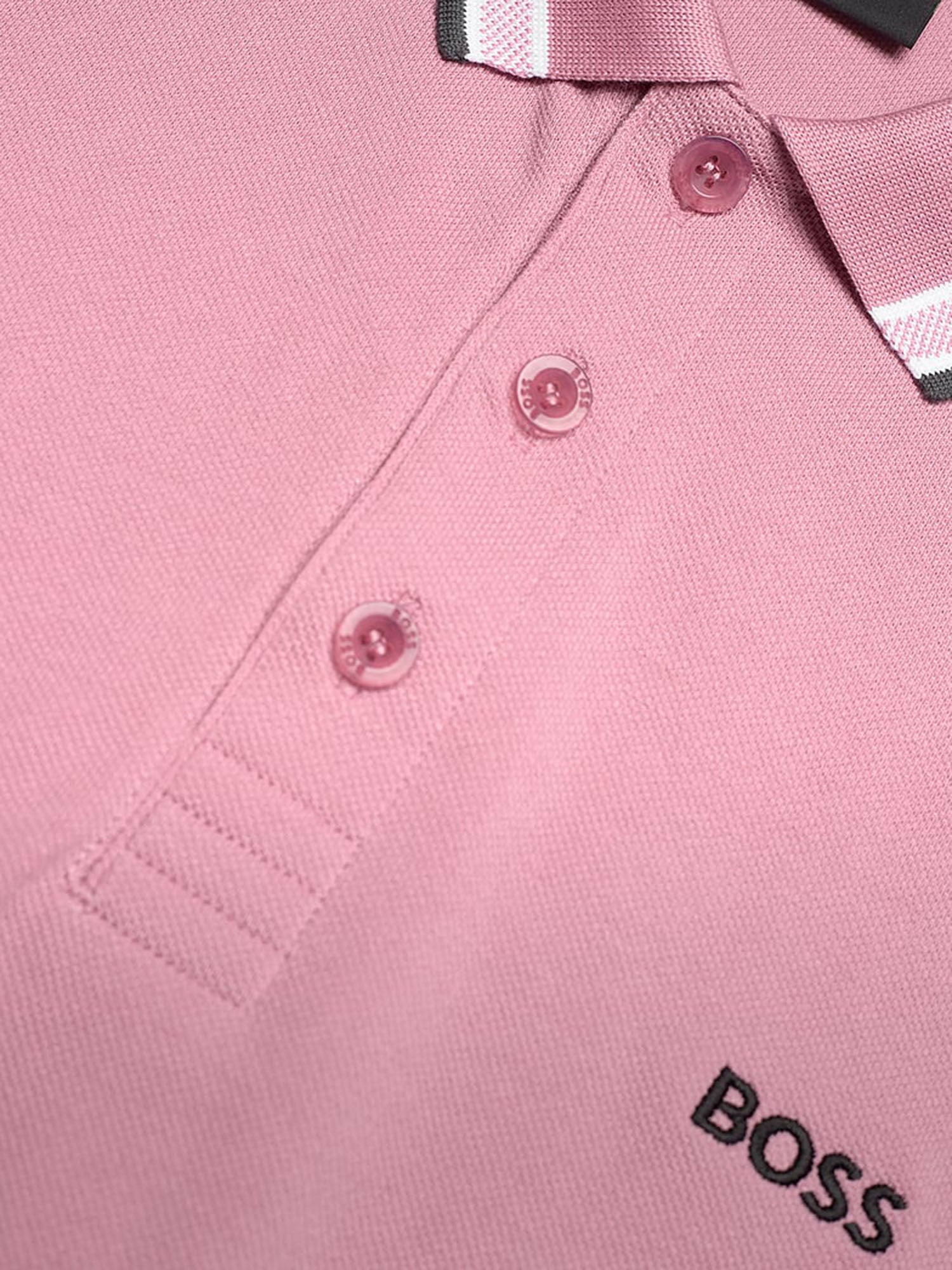 Polo in piqué di cotone con logo 50469055 686 HUGO BOSS 