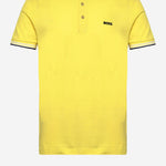 Polo in piqué di cotone con logo 50469055 739 HUGO BOSS 