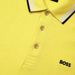 Polo in piqué di cotone con logo 50469055 739 HUGO BOSS 