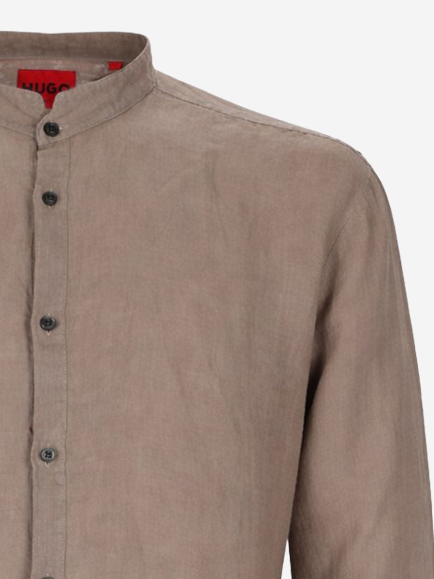 CAMICIA IN LINO 50490740 237 HUGO BOSS 