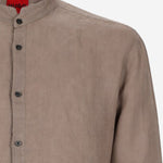 CAMICIA IN LINO 50490740 237 HUGO BOSS 