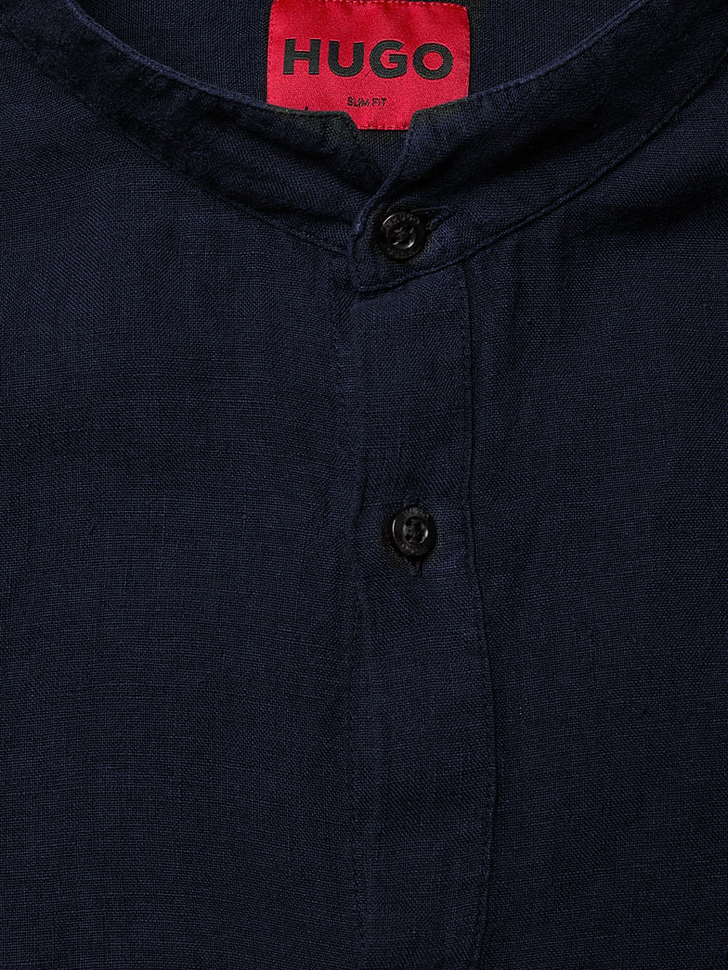 CAMICIA IN LINO 50490740 405 HUGO BOSS 
