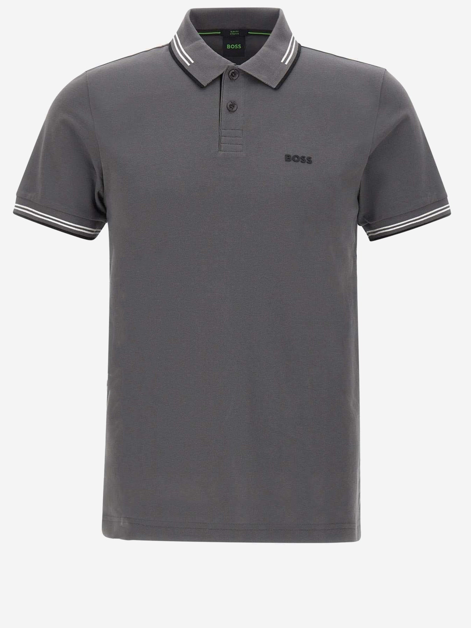 Polo in cotone stretch con logo 50506193 071 HUGO BOSS 