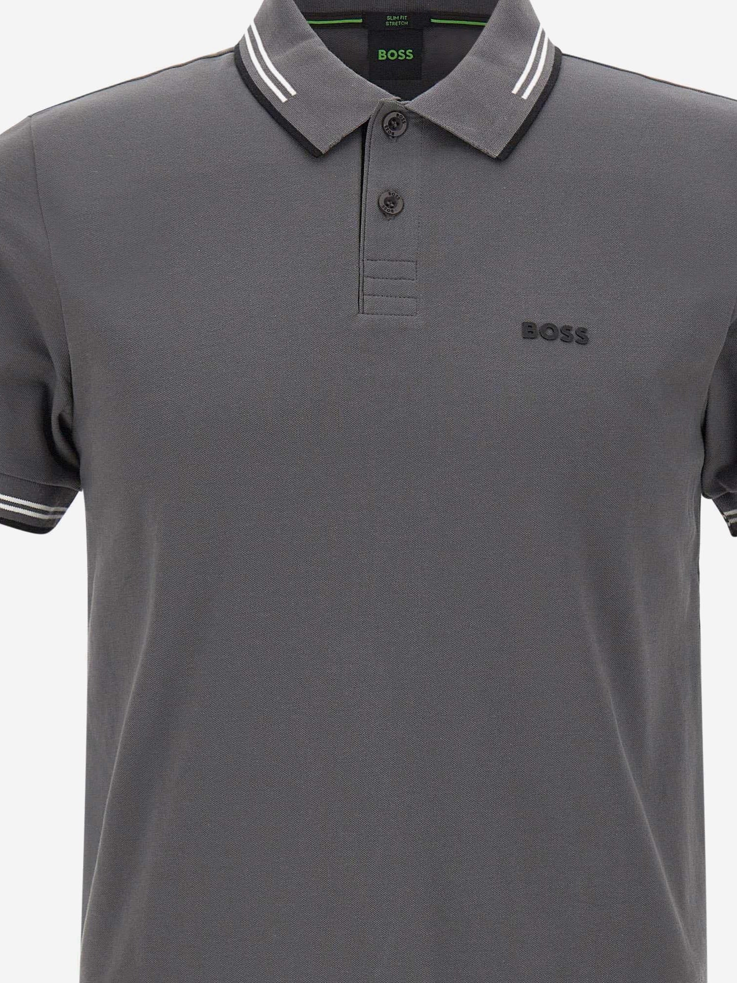 Polo in cotone stretch con logo 50506193 071 HUGO BOSS 