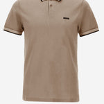Polo in cotone stretch con logo 50506193 336 HUGO BOSS 