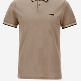 Polo in cotone stretch con logo 50506193 336 HUGO BOSS 