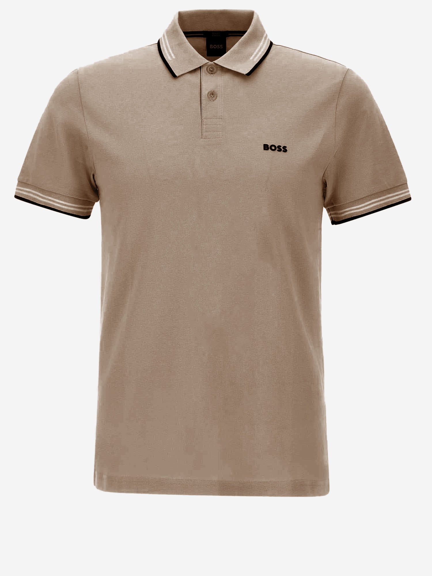 Polo in cotone stretch con logo 50506193 336 HUGO BOSS 