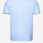 Polo in cotone stretch con logo 50506193 460 HUGO BOSS 