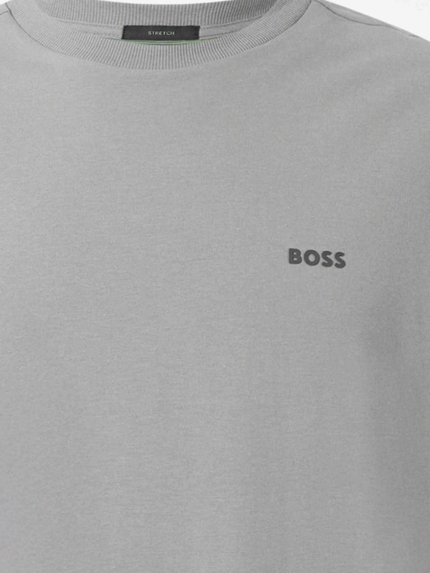 T-SHIRT IN COTONE STRETCH CON LOGO 50506373 046 HUGO BOSS 
