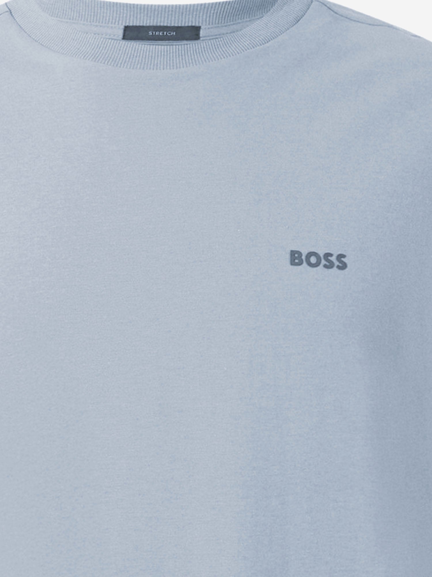 T-SHIRT IN COTONE STRETCH CON LOGO 50506373 460 HUGO BOSS 