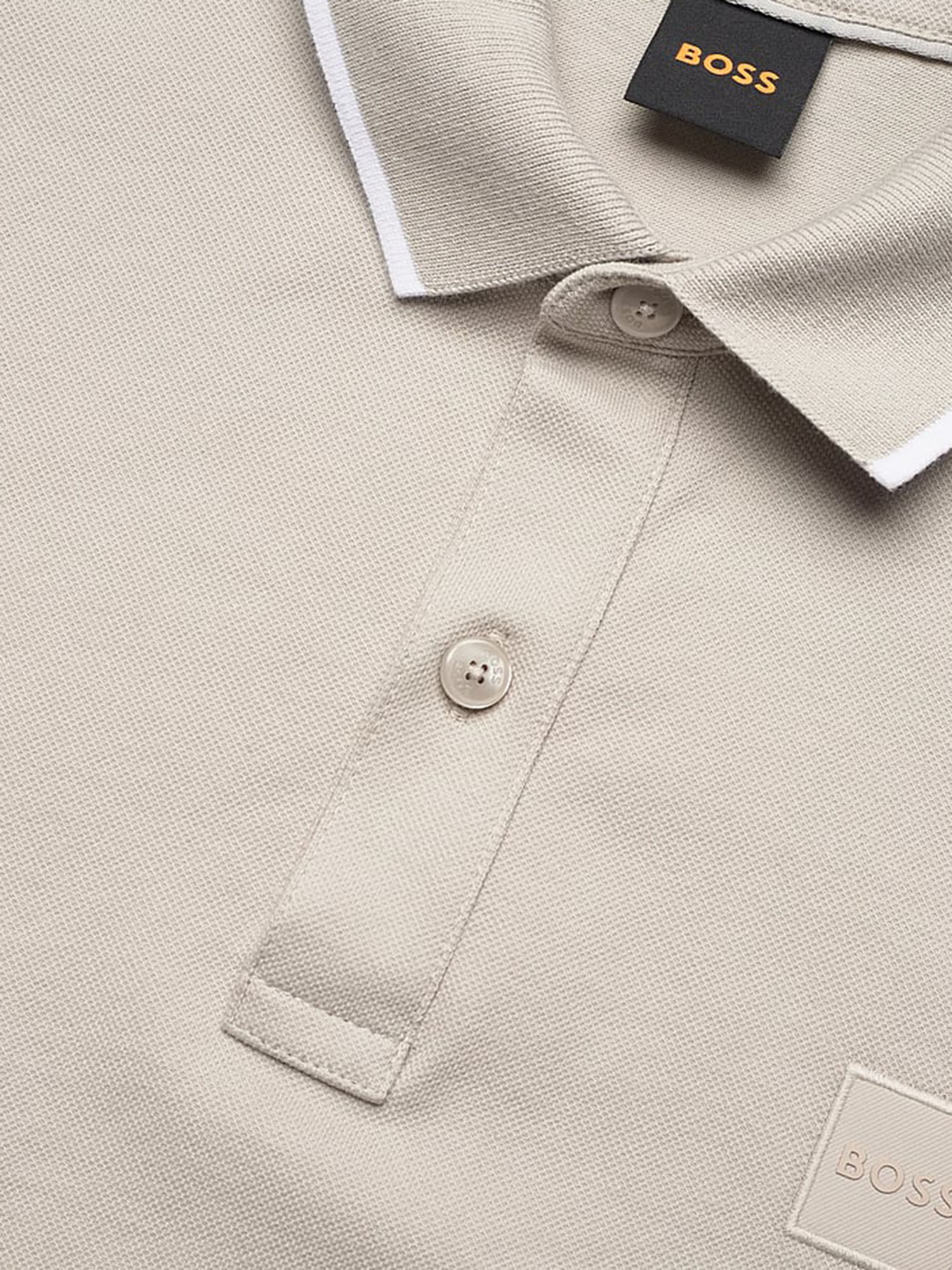 POLO IN COTONE STRETCH 50507699 070 HUGO BOSS 
