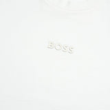 T-SHIRT IN COTONE CON LOGO 50519368 100 HUGO BOSS 