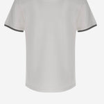 T-SHIRT IN COTONE STRETCH CON LOGO 50521245 100 HUGO BOSS 