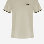 T-SHIRT IN COTONE STRETCH CON LOGO 50521245 275 HUGO BOSS 