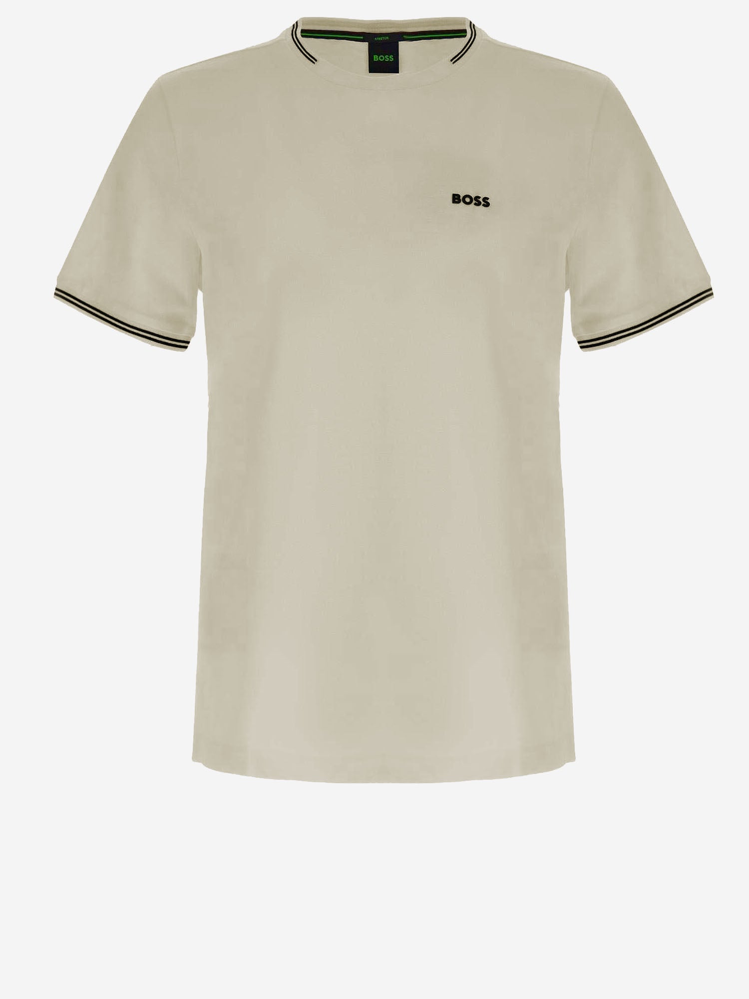 T-SHIRT IN COTONE STRETCH CON LOGO 50521245 275 HUGO BOSS 