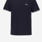 T-SHIRT IN COTONE STRETCH CON LOGO 50521245 402 HUGO BOSS 