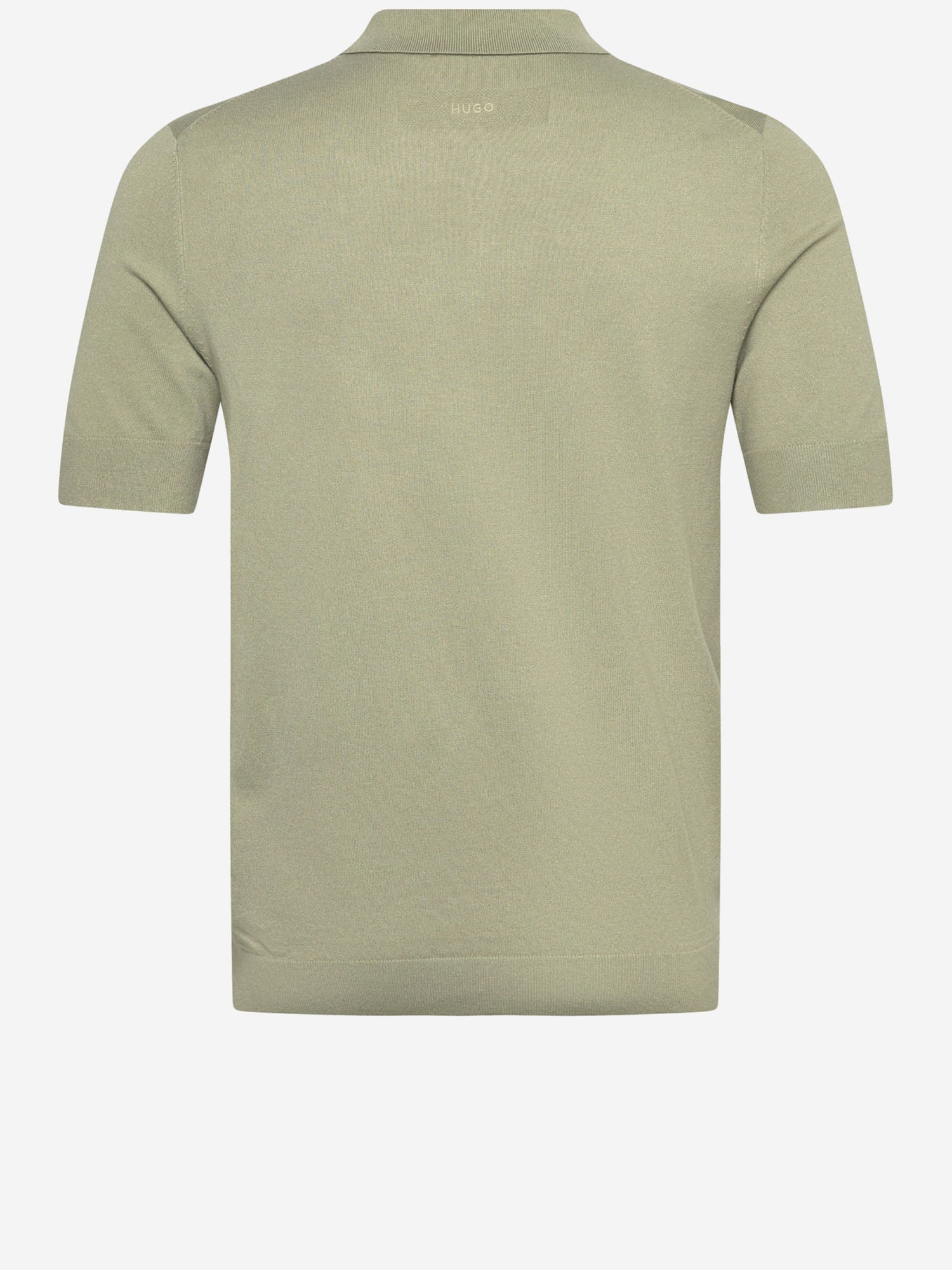 POLO IN MISTO VISCOSA CON LOGO 50536672 337 HUGO BOSS 