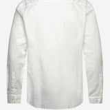 CAMICIA IN COTONE E LINO 50539775 199 HUGO BOSS 