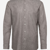 CAMICIA IN COTONE E LINO 50539775 237 HUGO BOSS 