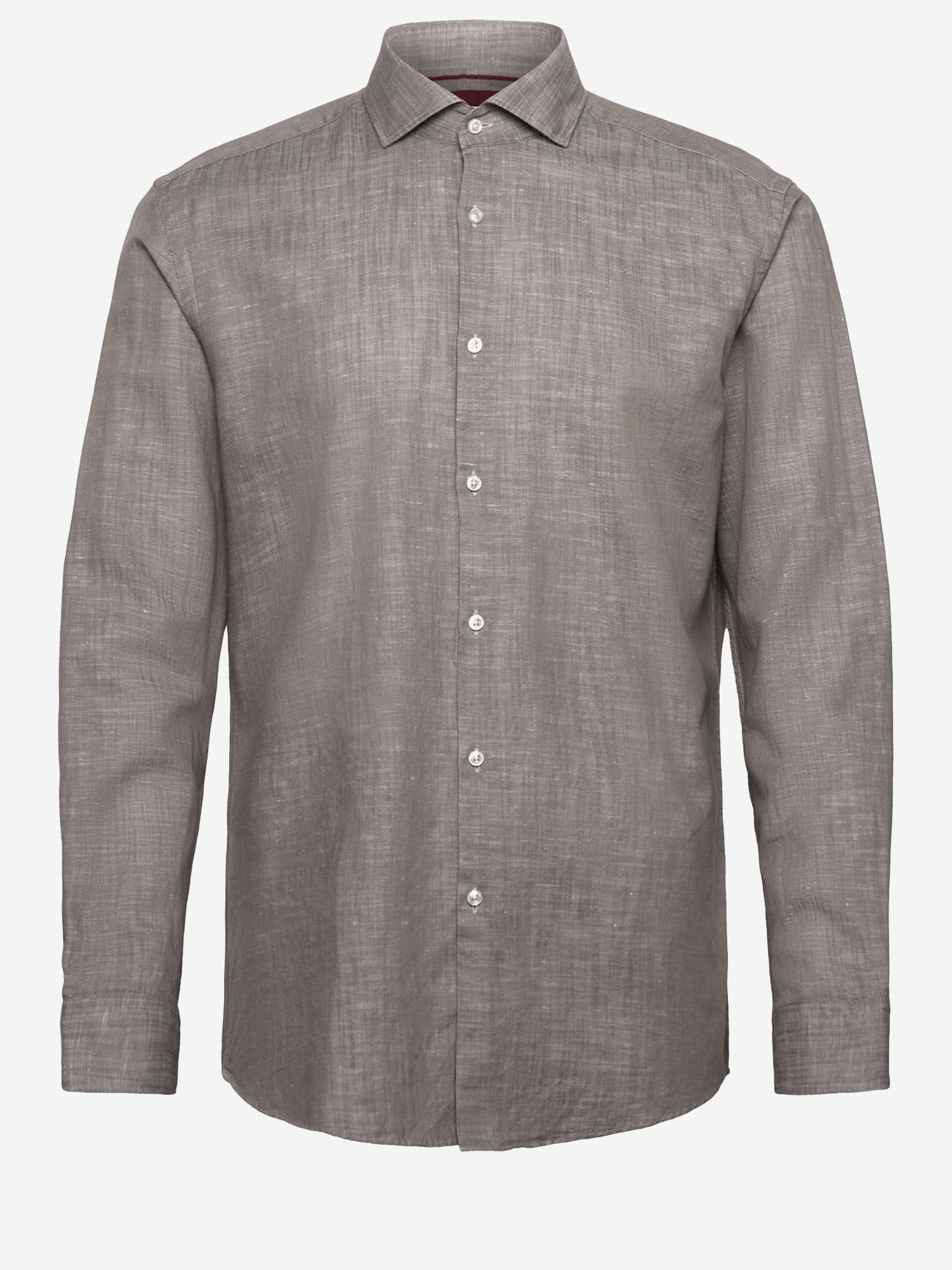 CAMICIA IN COTONE E LINO 50539775 237 HUGO BOSS 