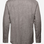 CAMICIA IN COTONE E LINO 50539775 237 HUGO BOSS 