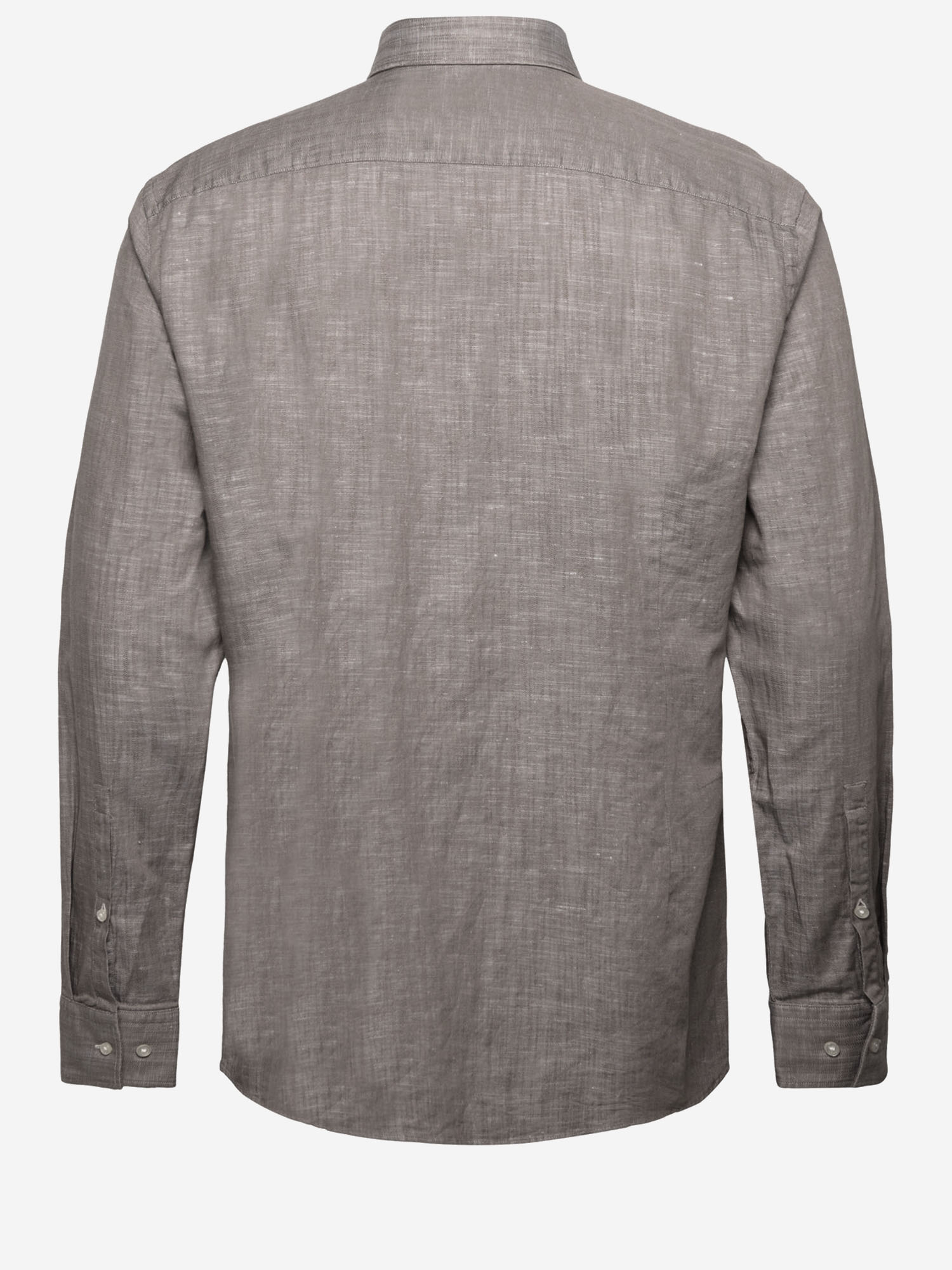 CAMICIA IN COTONE E LINO 50539775 237 HUGO BOSS 