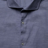 CAMICIA IN COTONE E LINO 50539775 413 HUGO BOSS 