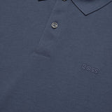 Polo in cotone con logo 50553564 466 HUGO BOSS 