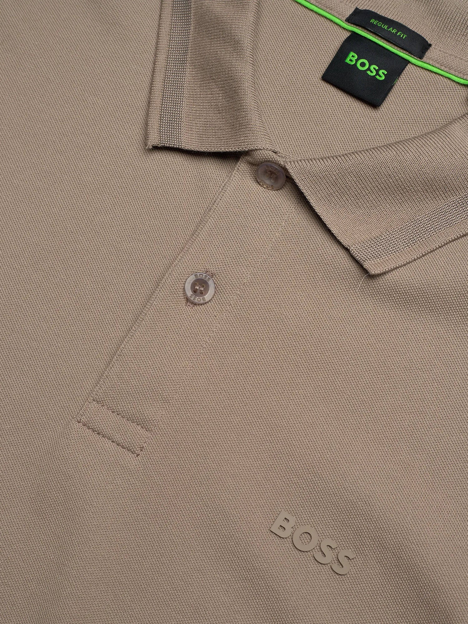 Polo in cotone con logo 50554574 334 HUGO BOSS 