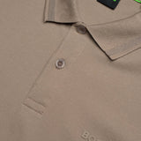 Polo in cotone con logo 50554574 334 HUGO BOSS 