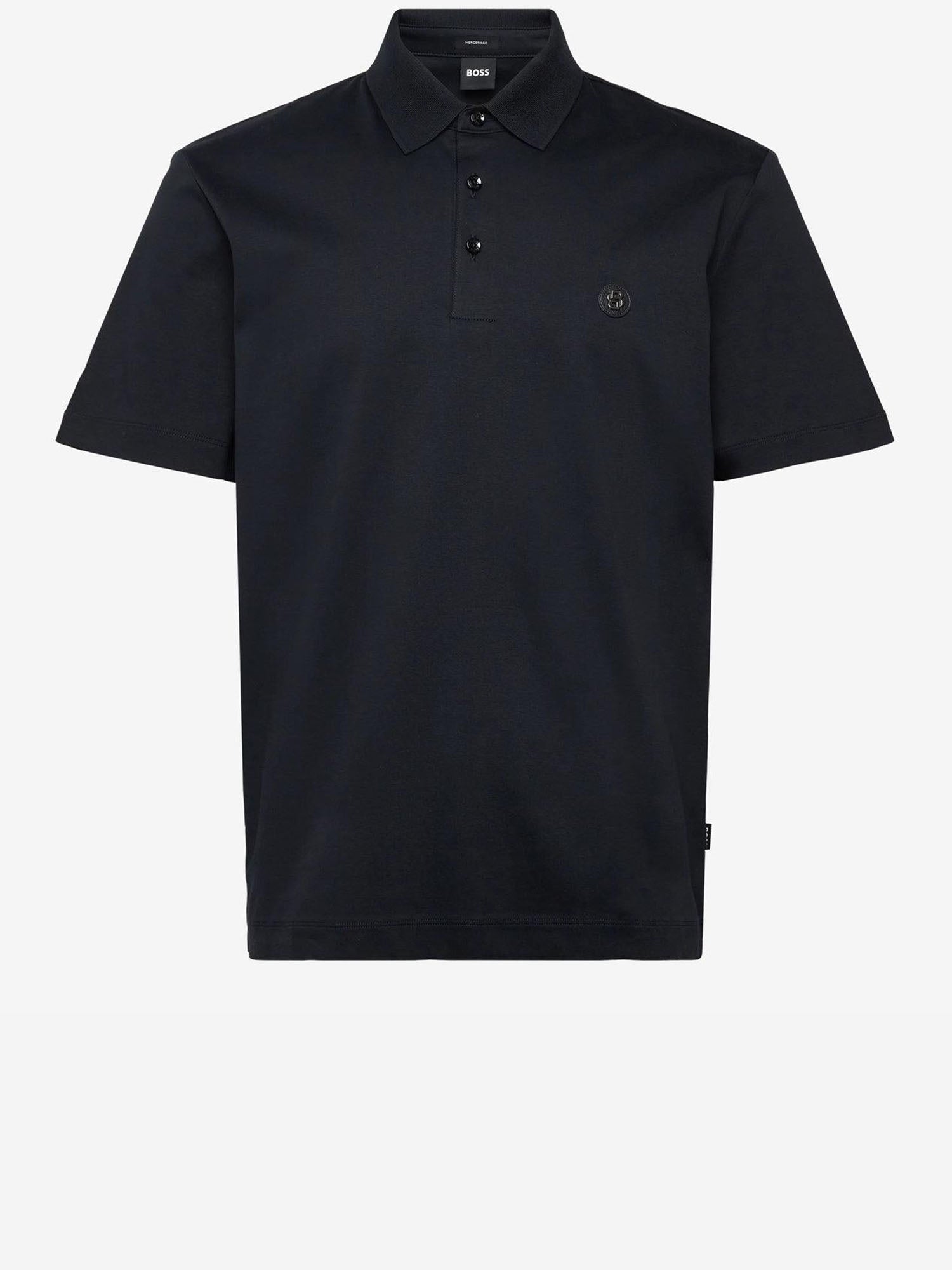 Polo in cotone con logo 50555829 404 HUGO BOSS 