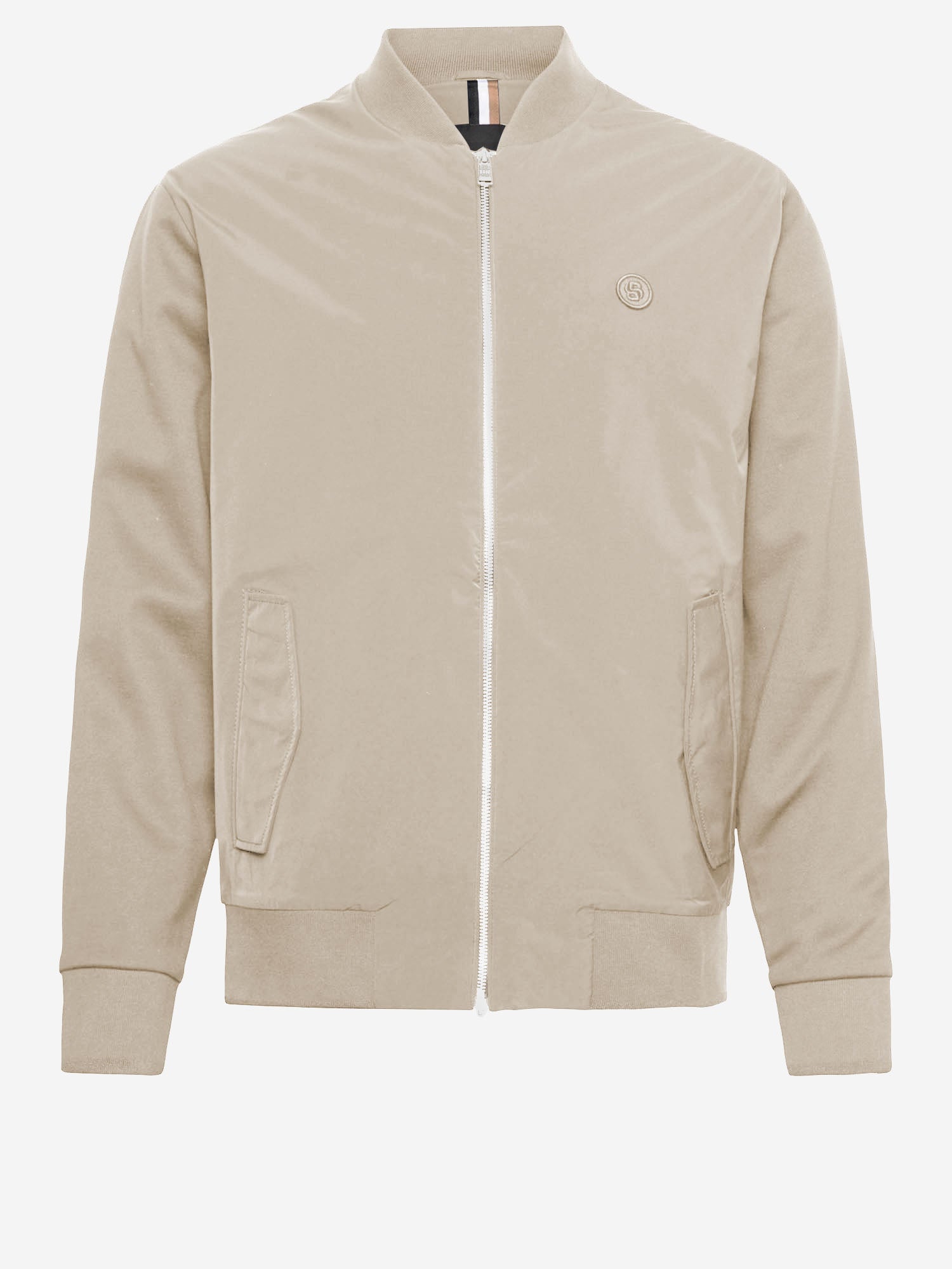 Felpa in cotone con logo 50557853 286 HUGO BOSS 