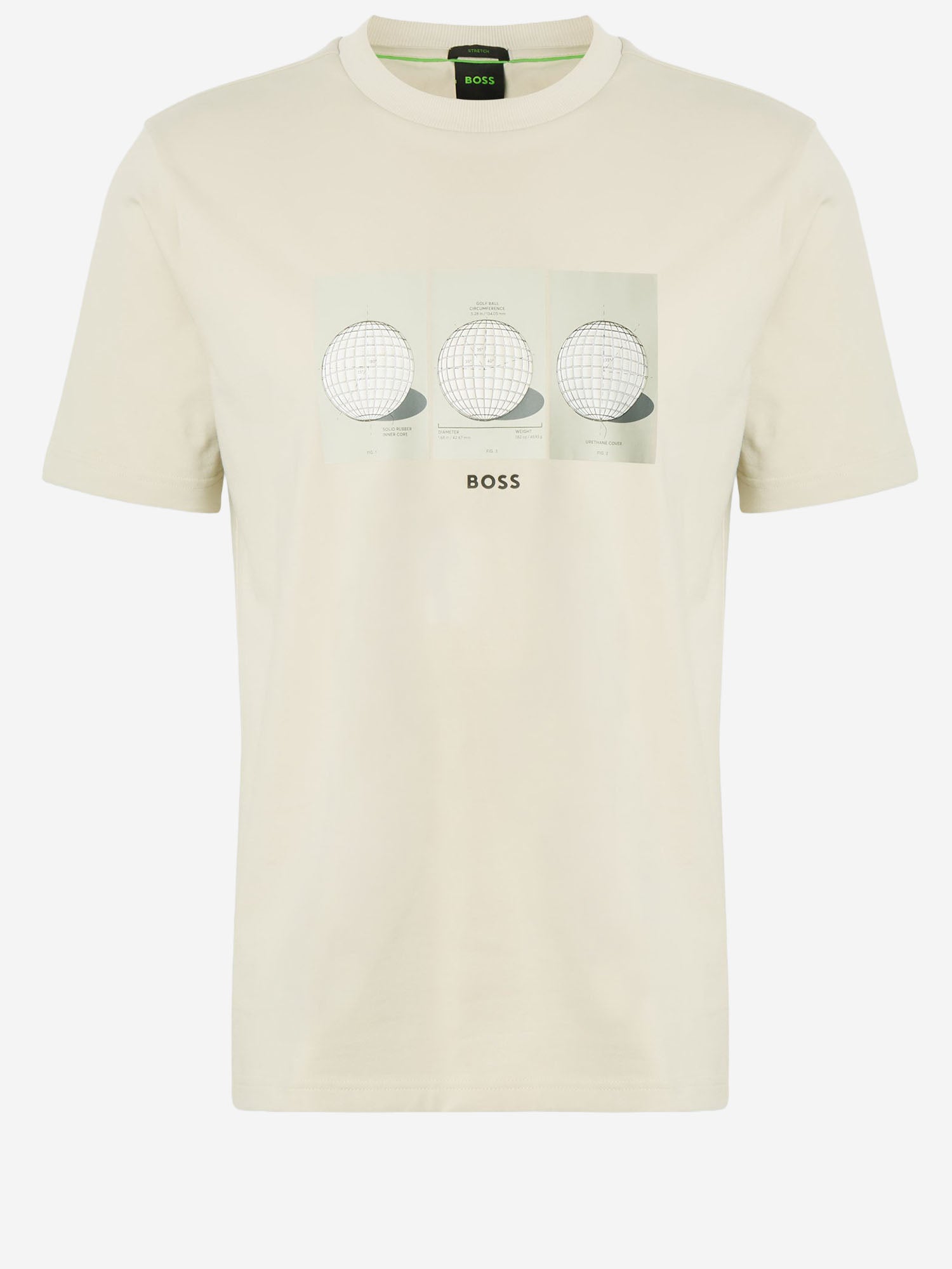 T-SHIRT IN COTONE CON STAMPA 50559353 272 HUGO BOSS 
