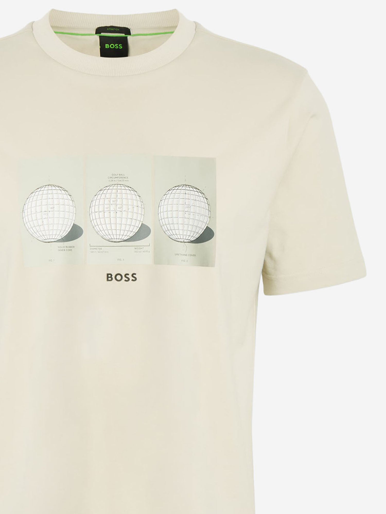 T-SHIRT IN COTONE CON STAMPA 50559353 272 HUGO BOSS 