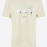 T-SHIRT IN COTONE CON STAMPA 50559353 272 HUGO BOSS 