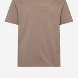 T-SHIRT IN COTONE CON LOGO 50559361 334 HUGO BOSS 