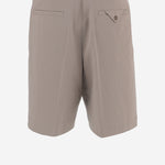 PANTALONI CORTI IN COTONE STRETCH 50559584 237 HUGO BOSS 