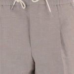PANTALONI IN MISTO COTONE 50559695 237 HUGO BOSS 