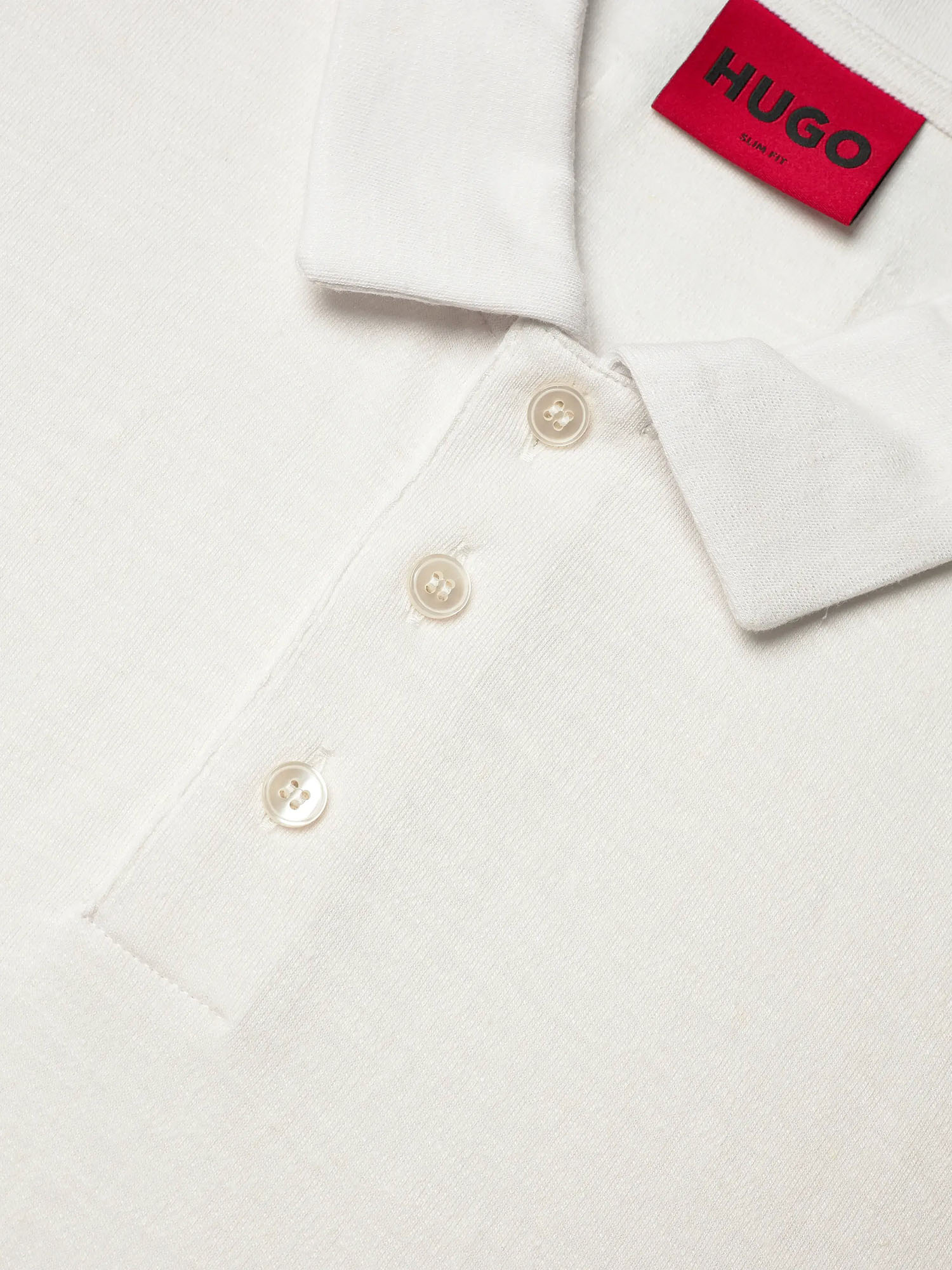 POLO IN MISTO LINO 50559709 102 HUGO BOSS 