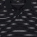 POLO IN MISTO COTONE A RIGHE 50560483 403 HUGO BOSS 