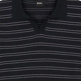 POLO IN MISTO COTONE A RIGHE 50560483 403 HUGO BOSS 