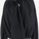 GIUBBOTTO IN NYLON CON FIOCCO AL COLLO 1A00157 598AK77D MONCLER 
