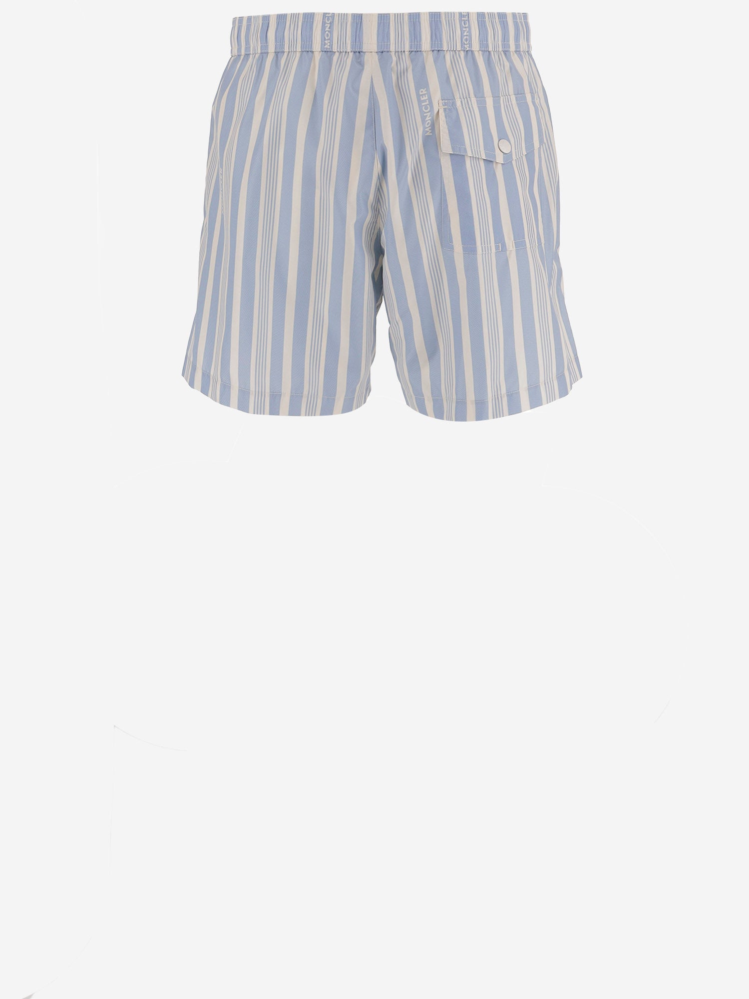 SHORTS DA BAGNO CON MOTIVO A RIGHE 2C00010 M9788S70 MONCLER 